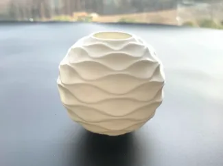 波浪球花瓶