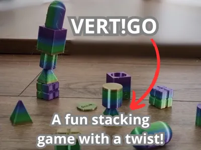 VERT!GO - A Fun Stacking Game With a Twist!