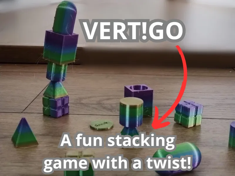 VERT!GO - A Fun Stacking Game With a Twist!