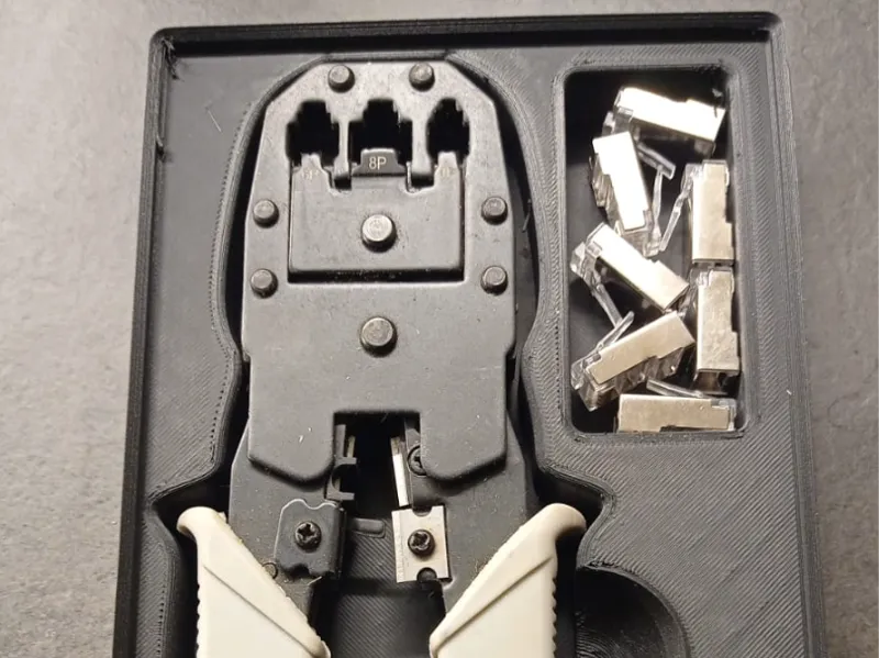 Gridfinity Crimping tool holder 5x3x3