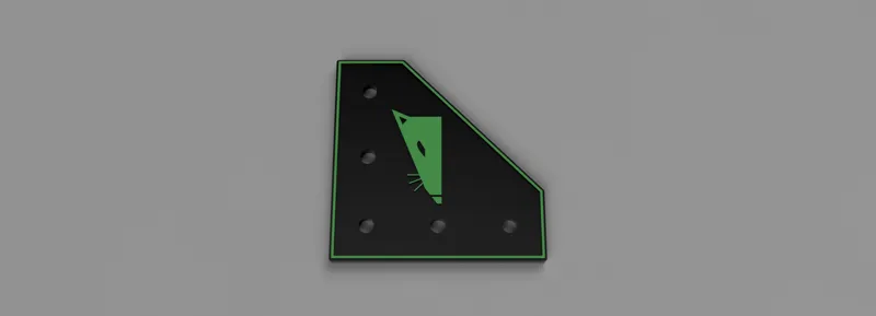 RatRig V-Minion Z-Bracket with Logo