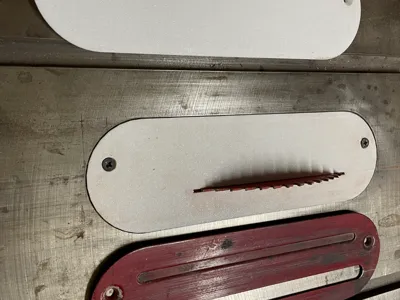 zero clearance insert for Delta table saw TS310