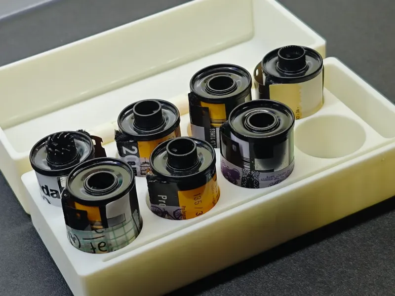 胶卷盒-35mm-8个+纽扣电池槽