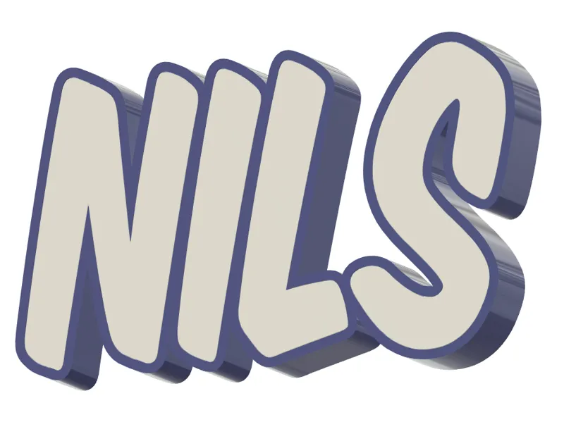 LED-Namensleuchte „Nils“