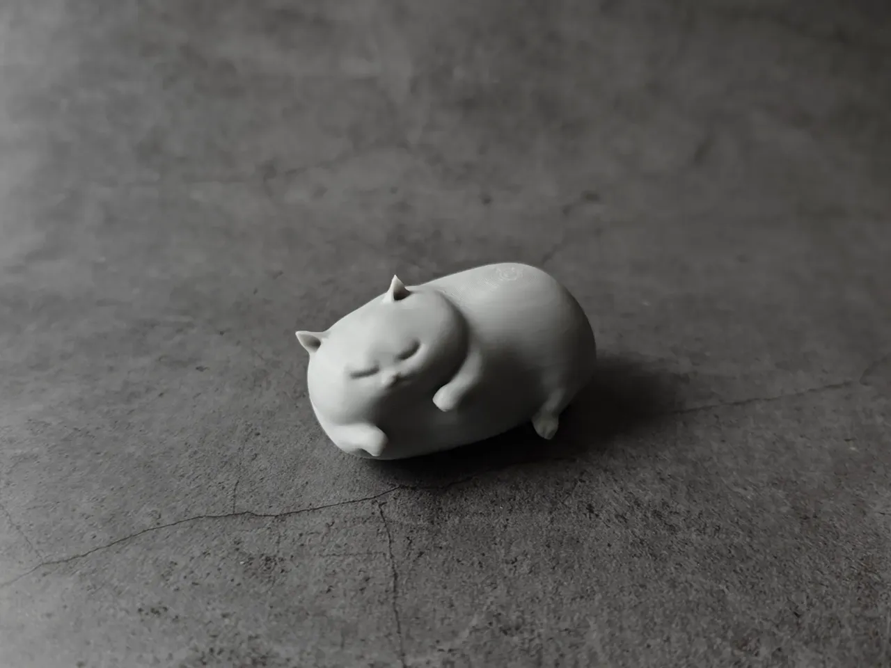 糯米团子猫2 动物微缩模型工艺品摆件 view 2