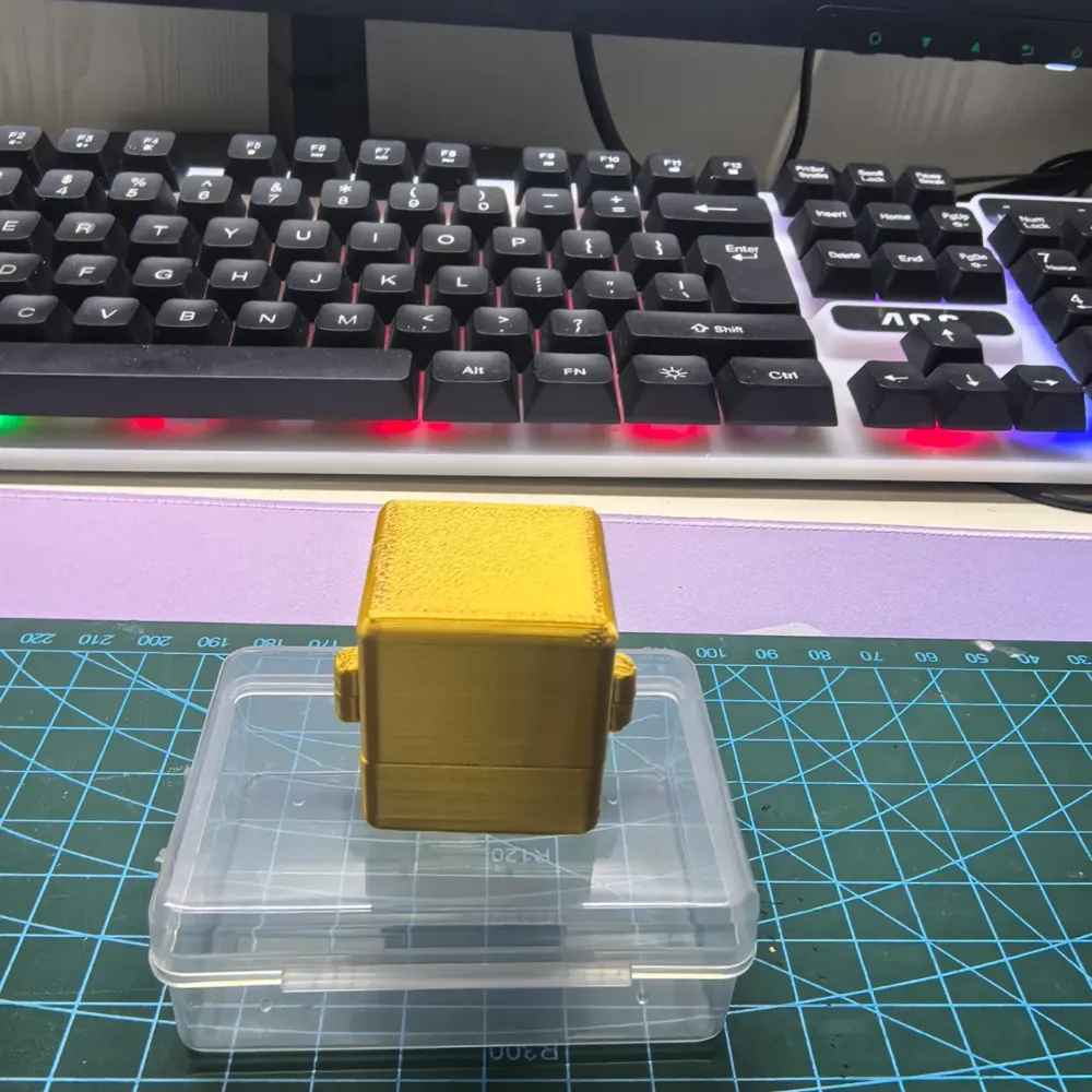 Magnetic Billiard Chalk Storage Box by 麦迪 - MakerWorld