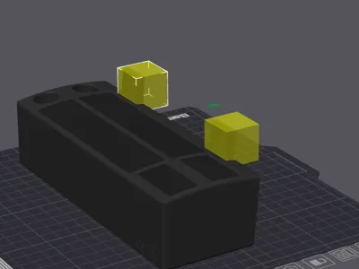 Trimble battery compartment