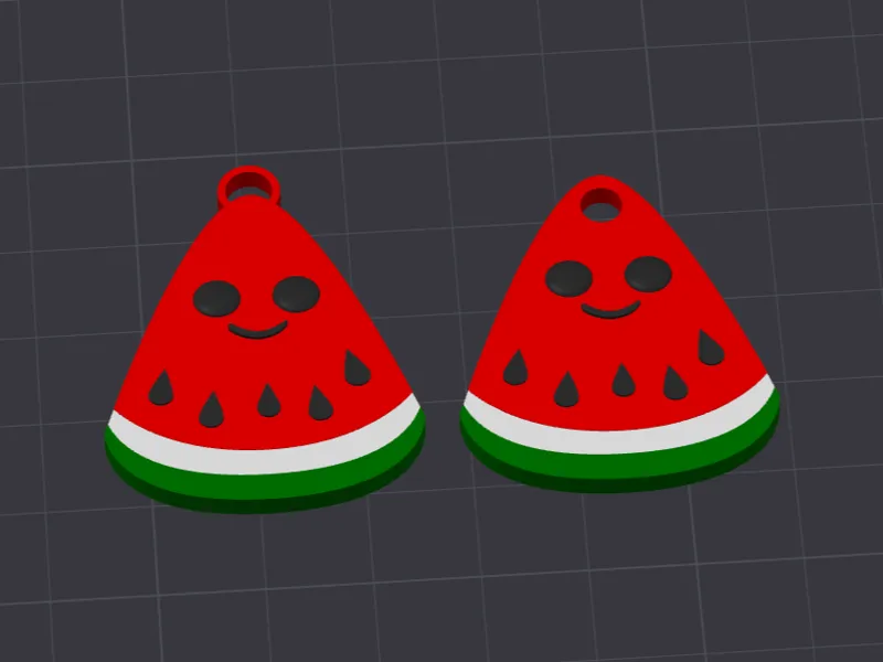 Watermelon Cute KeyChains
