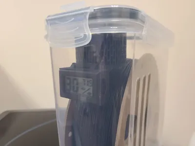 Filament Storage DryBox Desiccant Cup & Hygrometer