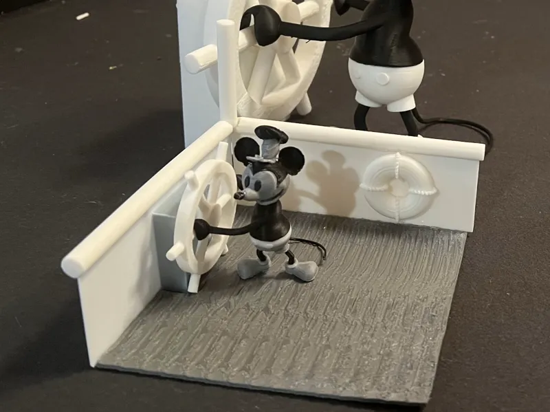 Steamboat Willie - Small scale