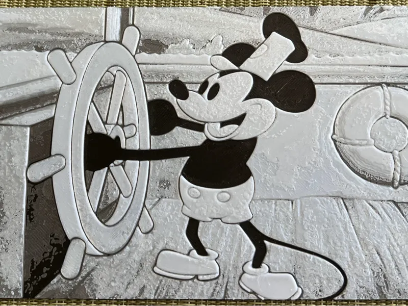 Steamboat Willie - HueForge