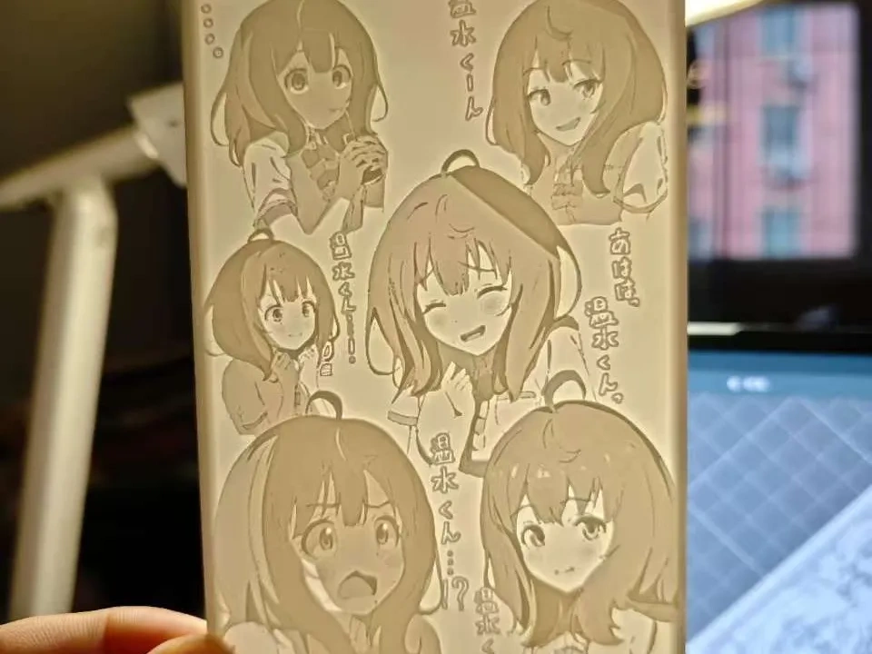Fallen Woman Protagonist - Hanamiai Anna - Lithophane Photo by user ...