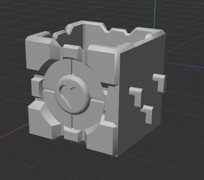 Companion Cube for IKEA Skadis