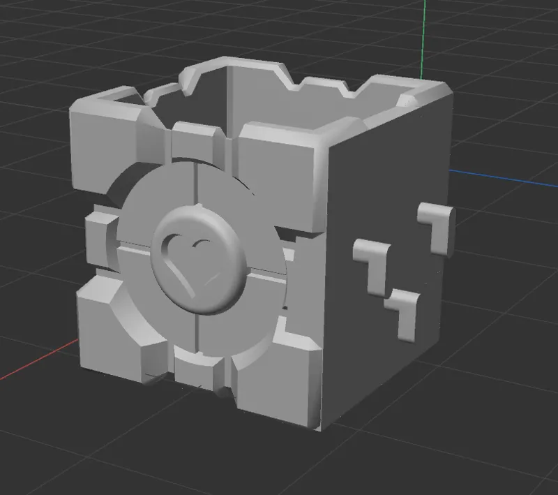 Companion Cube for IKEA Skadis