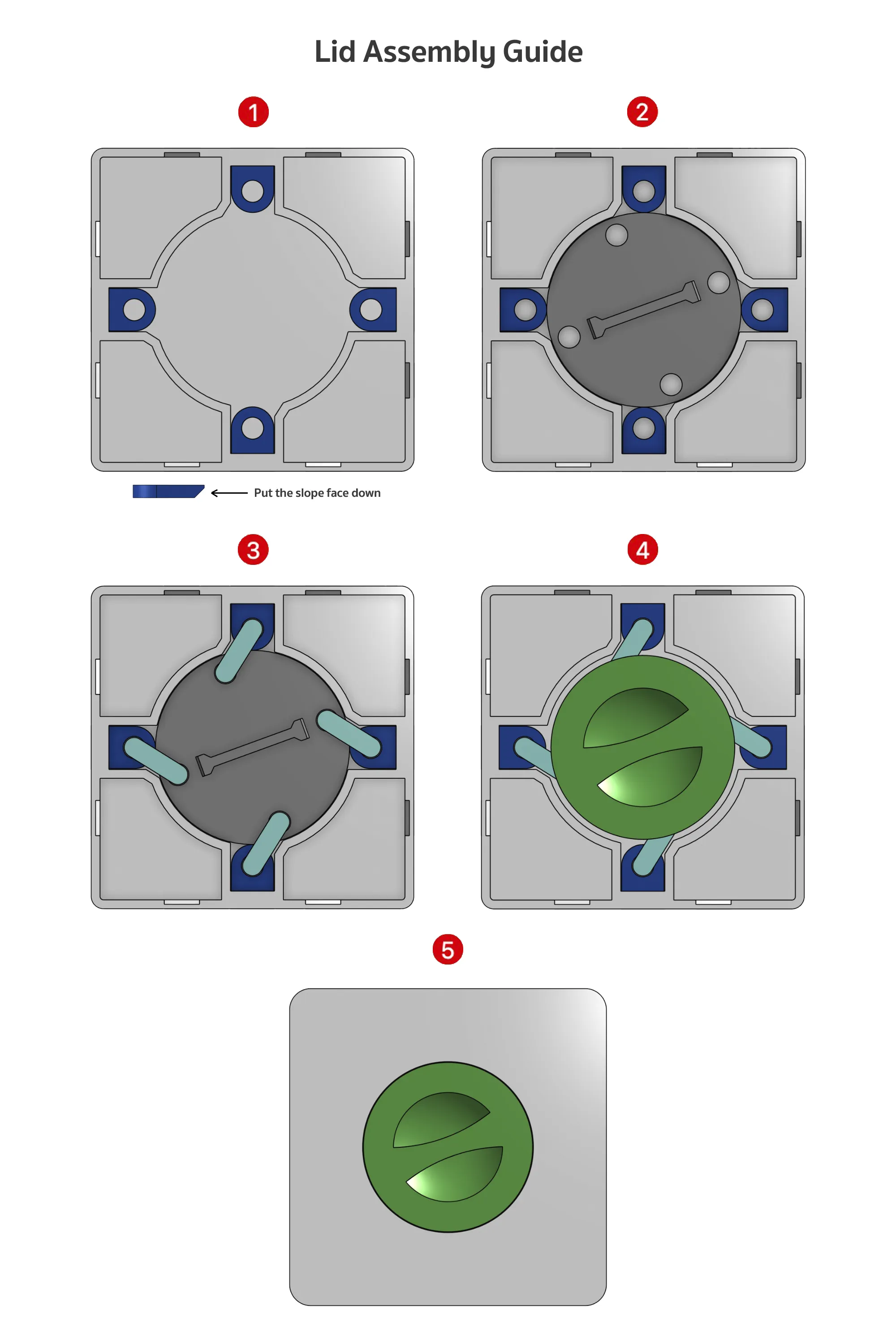 Gridfinity Twist Lock Box (Stackable) by Kong 3D MakerWorld: Download ...