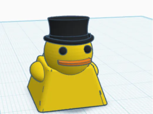 Duckey but with cool hat :))