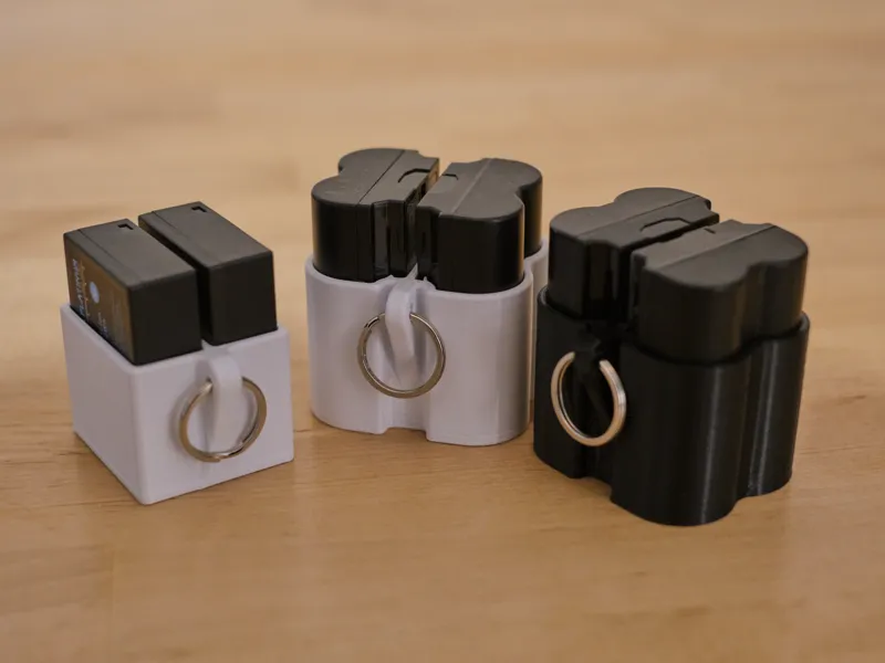 Battery holder for Fujifilm NP-W126S and NP-W235