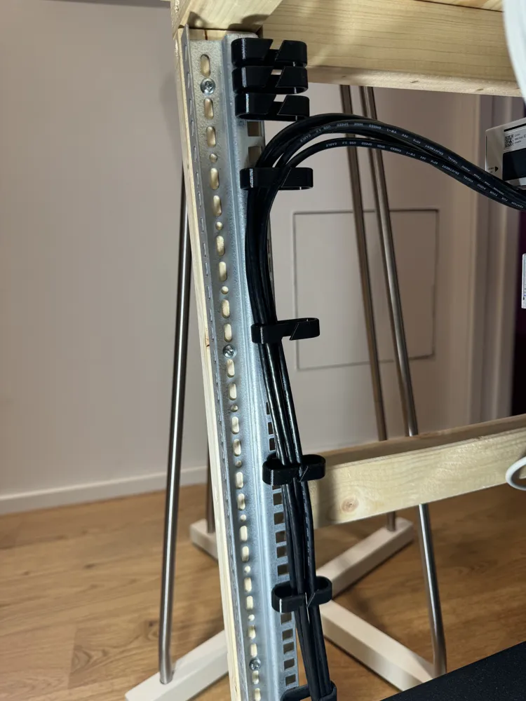 Network rack cable guide by PlastiMeld MakerWorld: Download Free 3D Models
