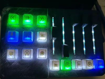 midi with buttons