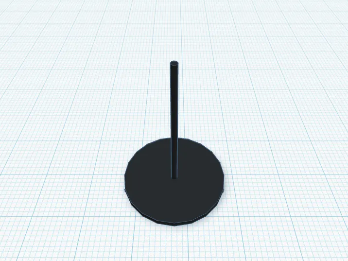simple helmet stand