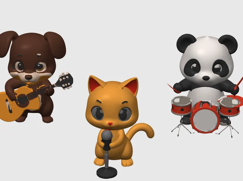 The musical animals