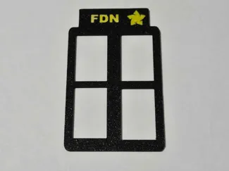 Foundation (FDN) Set Divider - MTG Card Storage