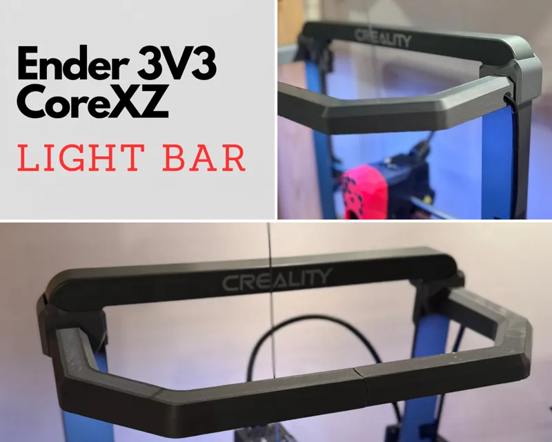 Ender 3V3 CoreXZ - Light Bar