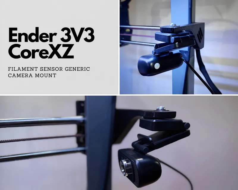 Ender 3V3 CoreXZ - Flying Generic Camera Mount