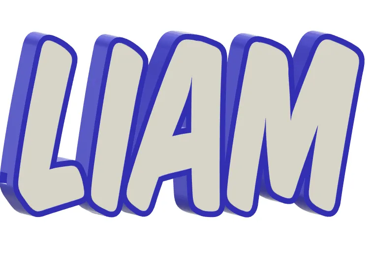 LED-Namensleuchte „LIAM“