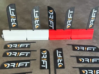 Drift Sturmkind Fahne Mehrfarbig 
