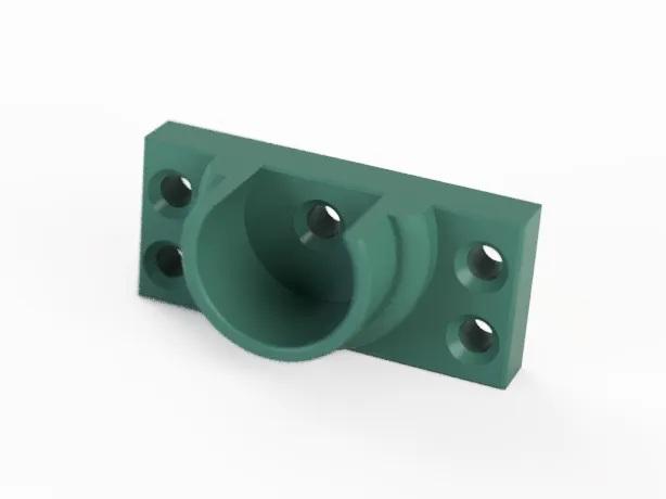shower curtain rod support bracket 