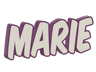 LED-Namensleuchte „Marie“