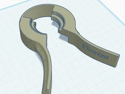 Bottle opener 3 types of caps