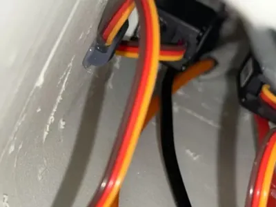 Three-line clips, servo wire clips, and DuPont wire clips