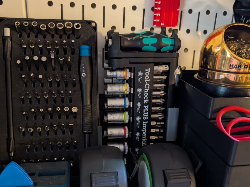 Gridfinity Wera Tool-Check Holder