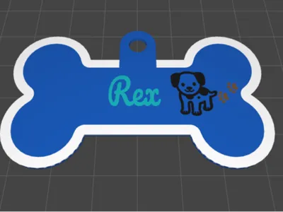 Rex dog tag