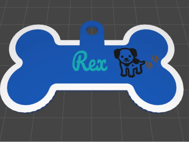 Rex dog tag