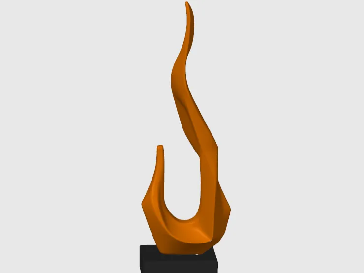 FLAME SCULPTURE