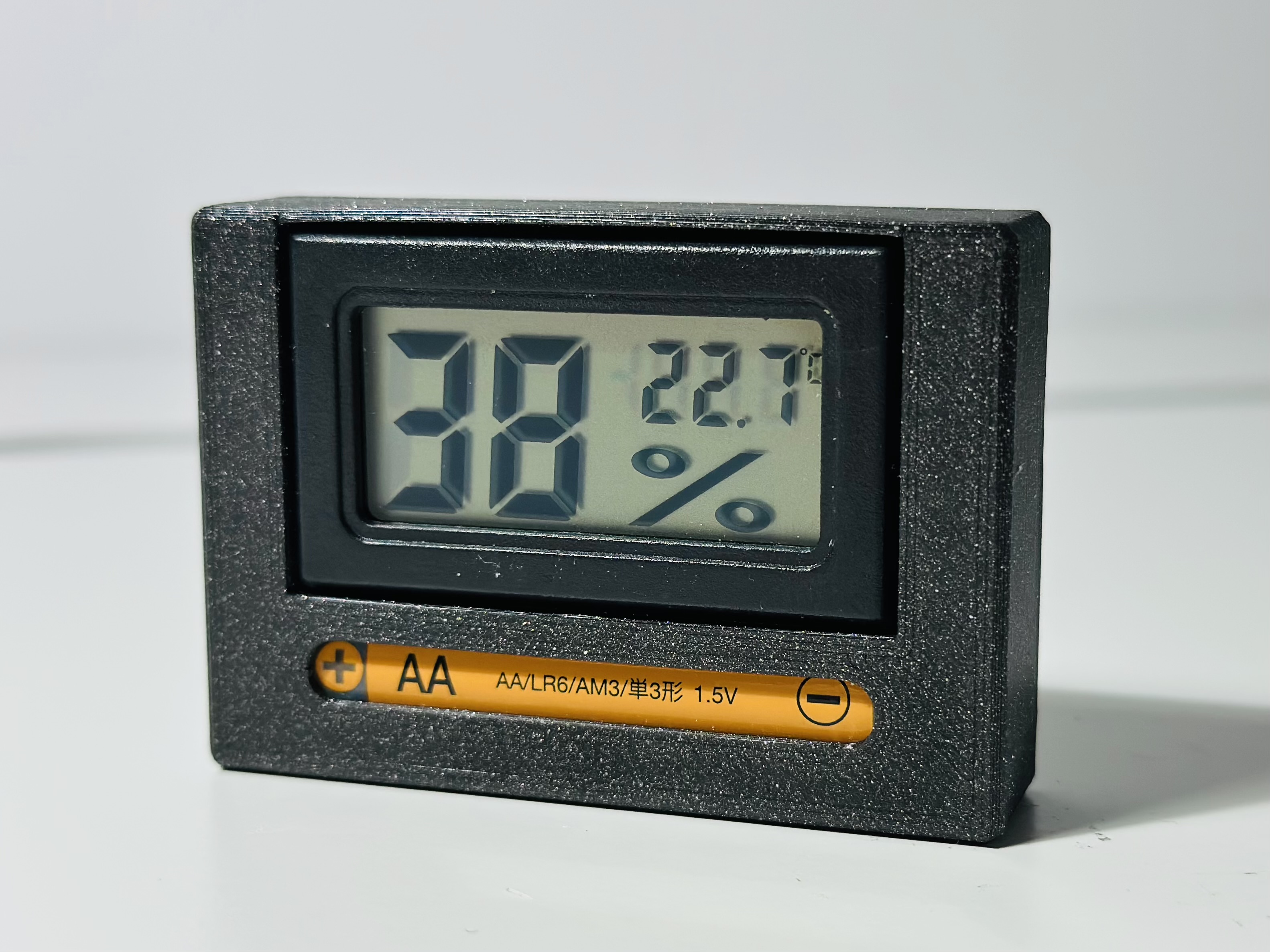 Hygrometer Case for AA or AAA Battery