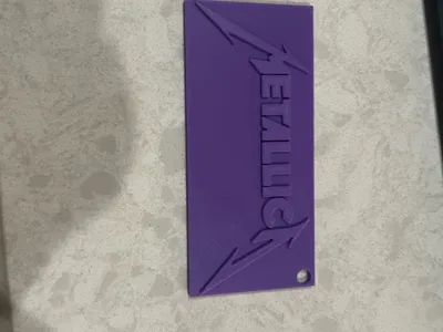 Metalica keychain