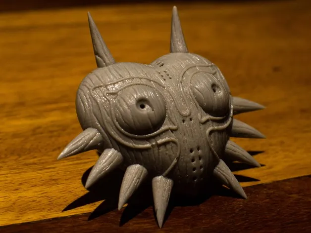 Majoras Mask (HD) - Free 3D Print Model - MakerWorld