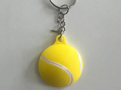 Padel/Tennis Ball Keychain