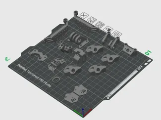Master 5  V2机架打印件