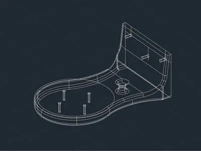 Xiaomi Camera Panoramic Version Wall Mount (High Strength)