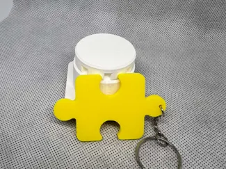 Puzzle Keychain 60x40 Autism Symbol