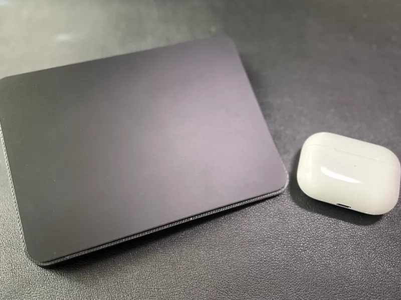 Apple Magic Trackpad low-profile ergonomic base