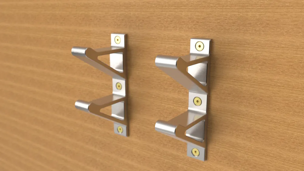 Sturdy Wall Hook – Modern, and Functional by Firstlayer Oy - MakerWorld