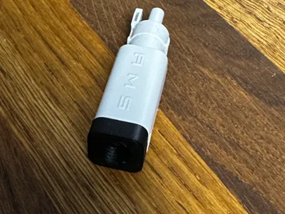 Filament hub adapter for single PTFE feed