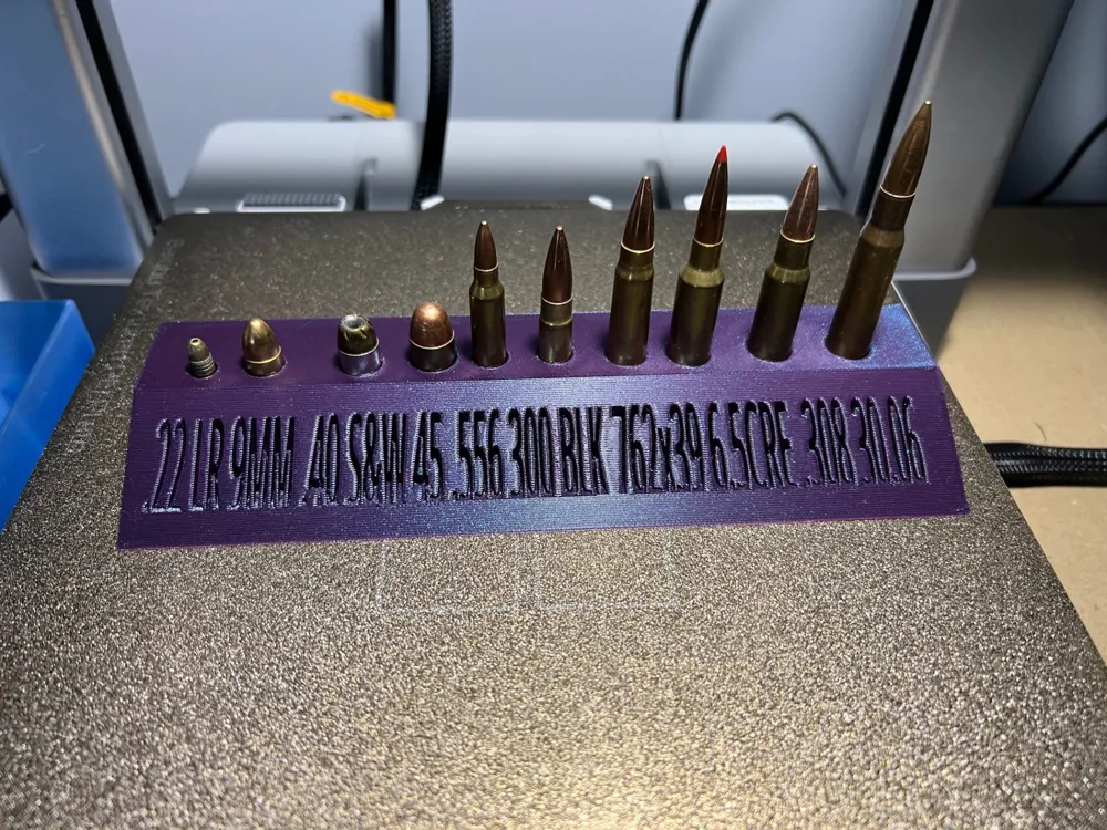 Bullet Display Version 3 - Free 3D Print Model - MakerWorld