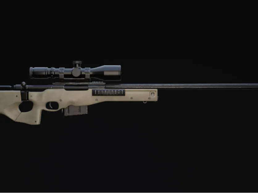 Rifle AI AWM by weapons - MakerWorld